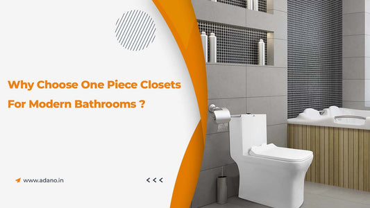 Why Choose One Piece Closets for Modern Bathrooms?