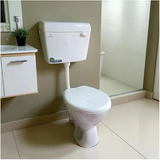 ACL-5001 COMBO Western Commode (white)