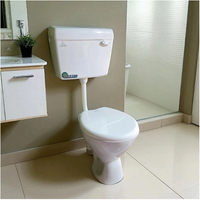 ACL-5001 COMBO Western Commode (white)